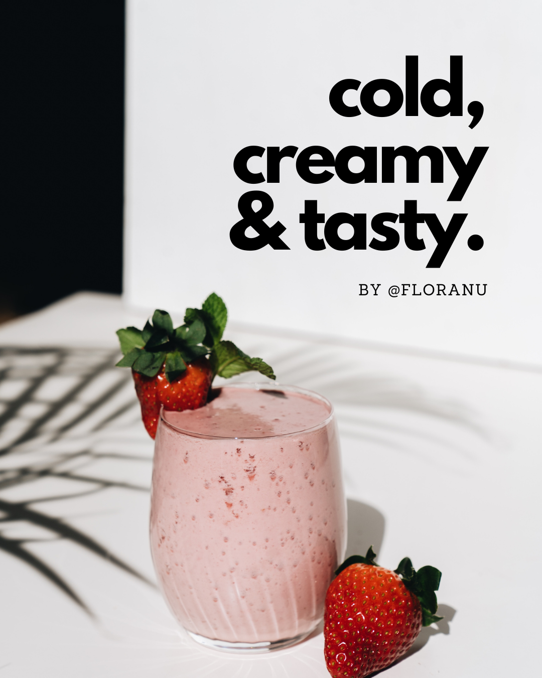Strawberry Banana Smoothie – FloraNu