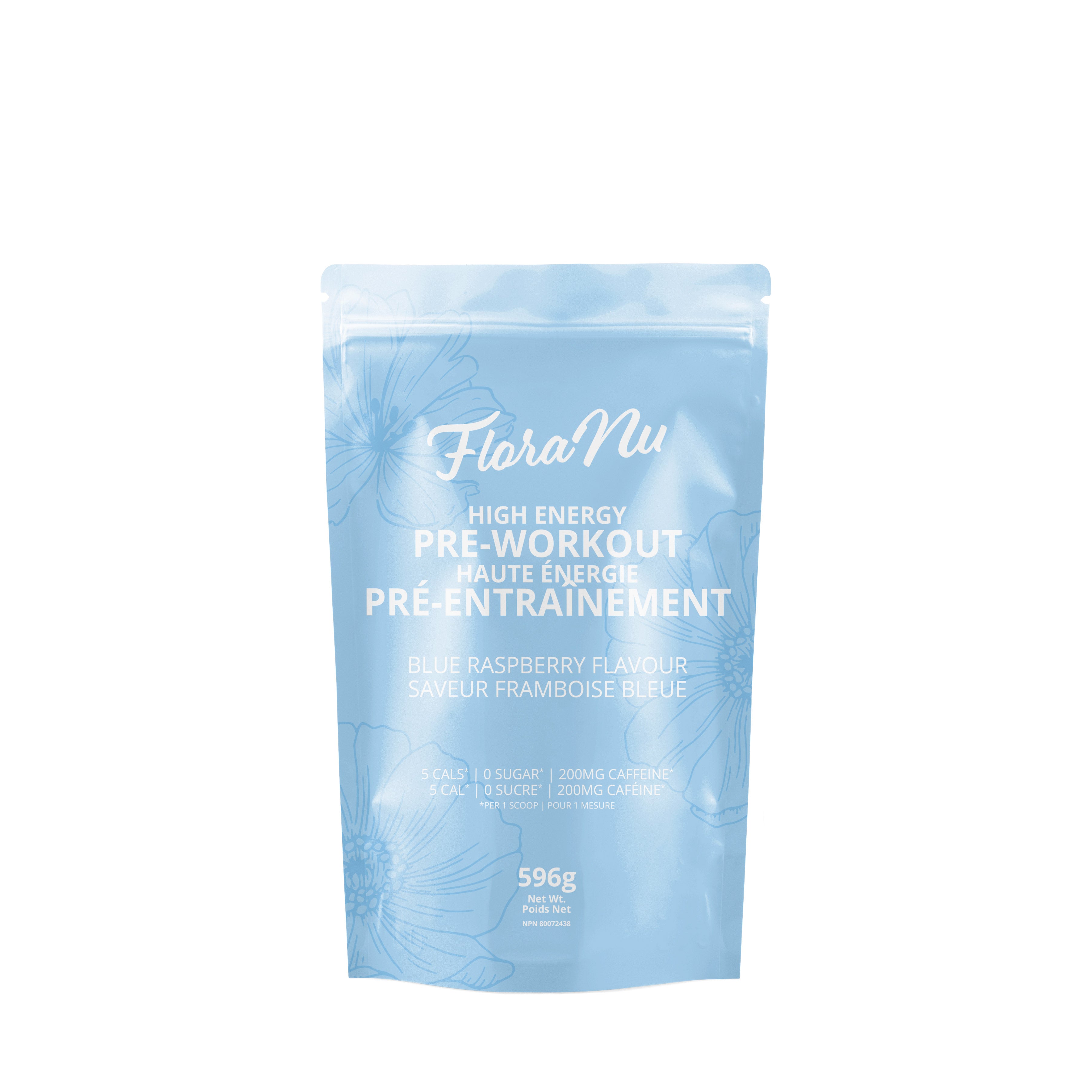 Burst Pre-Workout Blue Raspberry – FloraNu